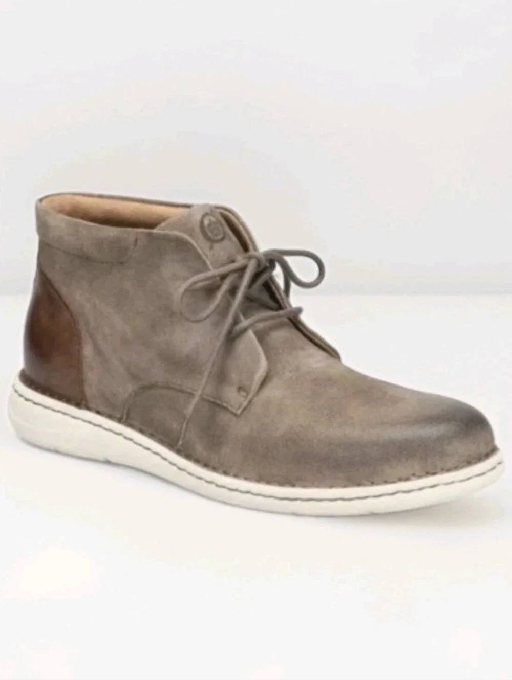 NEW Born Theo Chukka Boots Men's Size 11 Brown Leather Casual Comfort Lace Up